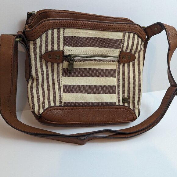 b.o.c. Striped Crossbody Bag - Picture 1 of 5